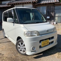 タント　RSターボ　HDDナビ　車検付き　人気のパール！