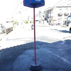 ★現状お渡し★ バスケットゴール ゴール位置190㎝位 ボール付
