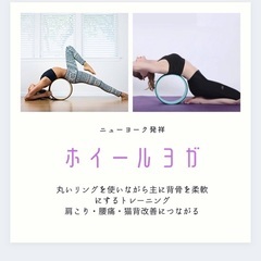 ホイールヨガ体験