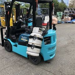1.5トン  LPガス　フォークリフト　 関東送料無料(条件有) 試乗下取歓迎 1.5t　エンジンフォークリフト　1トン　1t　1.8トン　1.8tの画像