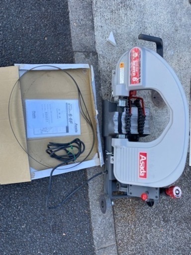 アサダハンドソービーバー6 （チェンバイス式）+未使用品18山替刃3本