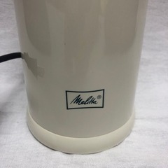有名コーヒーメーカーメリタの電動ミルで本格挽きたてコーヒーはいかがですか？の画像