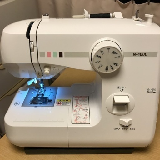受付終了★ジャガーミシン　N-400 ★ 新品同様