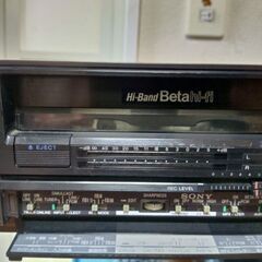 広島発！倉庫の整理で発掘！SONY SL-HF900　Betaビデオ ハイバンドハイファイの画像