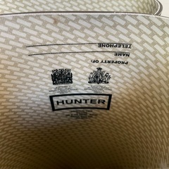 ハンター　長靴　24、5cmの画像
