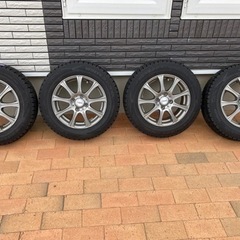 お譲りいたしました。DUNLOP   165/70 R14  スタッドレスタイヤ　4本セット