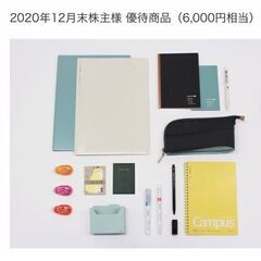 新品　コクヨ　株主優待2021　文房具セット6000円相当　KOKUYOの画像