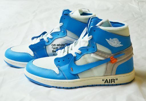 未使用/新古品/限定■ナイキxオフホワイト エア ジョーダン1 レトロ ハイ OG/NIKE x OFF WHITE/ノースカロライナ■スニーカー■26.5cm■