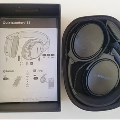 Bose QuietComfort 35 wireless headphones ワイヤレスノイズキャンセリングヘッドホン ブラックの画像