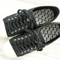 ☆残り僅か☆ Gola ゴーラ madras マドラス クラシックカジュアルキャンバススニーカー ブラック UK10(29.0cm)の画像