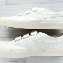 ☆残り僅か☆ Gola ゴーラ madras マドラス ベルクロ仕様 ローカットスニーカー オフホワイト UK9(28.0cm)の画像