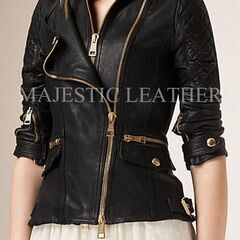 本羊革 ライダーバイカージャケットレザーコート Sheep Leather Rider Biker Jacket...../////...