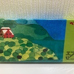 ぺんてる水彩絵の具  12色&クレヨン 18色  ダイソー商品（おまけ）の画像