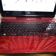 彡 １台限定特別価格。美品・NEC・Webｶﾒﾗ内蔵・i7第三/新品SSD240GB/クリスタルレッドWin10 64bit/Office2019付/15.6ｲﾝﾁ/メモリ８GＢ/無線/DVD・ＣＤ再生ソフト付　No.2108014の画像