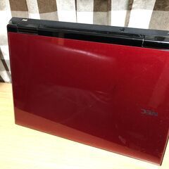彡 １台限定特別価格。美品・NEC・Webｶﾒﾗ内蔵・i7第三/新品SSD240GB/クリスタルレッドWin10 64bit/Office2019付/15.6ｲﾝﾁ/メモリ８GＢ/無線/DVD・ＣＤ再生ソフト付　No.2108014の画像