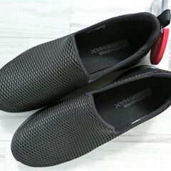 ☆新品未使用☆ 定価7150円 SKECHERS GO WALK JOY スケッチャーズ 超軽量 スポーティーウォーキングスリッポン ブラック 24.0cmの画像