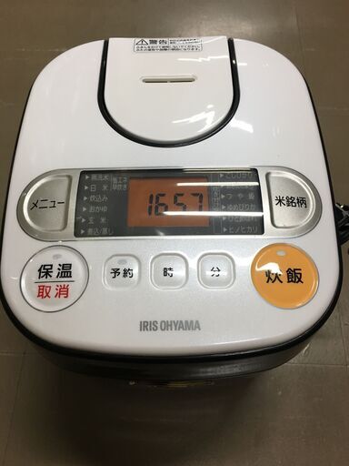 アイリス　RC-MA30-B　炊飯器　2017年