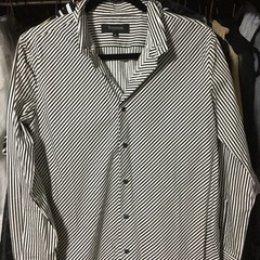 ボーダーシャツ　美品　
