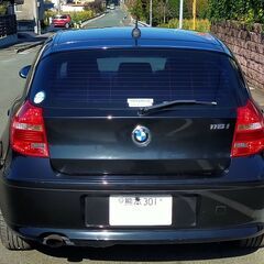BMW 116i  ブラック★諸費用コミコミ２５万★車検二年付き★走行8.5万キロの画像