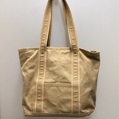 BG-15【倉敷帆布】縦型トートバッグ ベージュの画像