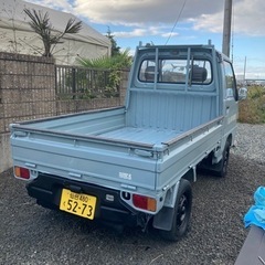 宮城県仙台市！H4年製 スバル サンバー 4WD 軽トラック ミリタリー仕様 ブルーグレー 5速マニュアル  重ステ マットカラー 働く車 の画像