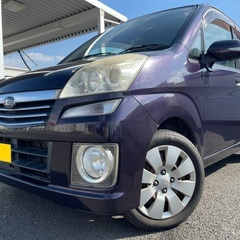  超低走行 2万キロ‼️月々9千円〜分割可❗️車検2年付き！【名変代込み】大人気☆スバル ステラカスタム R☆HDDナビ付き☆走行中DVD見れます☆ドライブレコーダー付き☆そのまま乗って帰れます！の画像