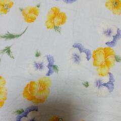 ハナエモリ花柄レディースハンカチの画像