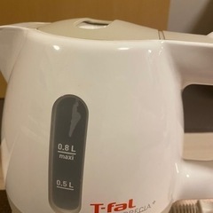 ティファール　T-fal 電気ケトル　0.8リットル　ベージュの画像