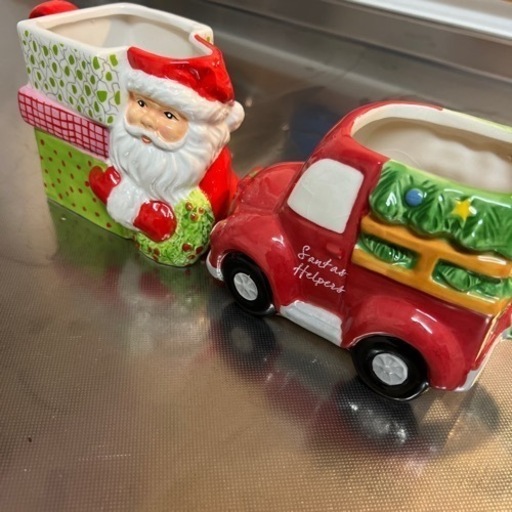 クリスマス　装飾　コップ