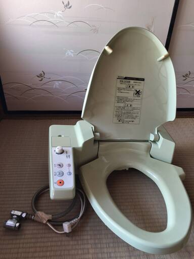 【TOTO ウォシュレット】TCF611 温水洗浄便座 ペールグリーン ジャンク