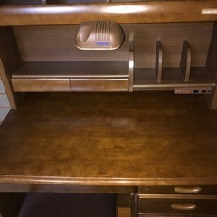 学習机　勉強机　デスク　オクモト　国産の画像