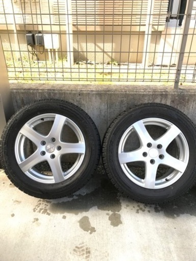 【美品】スタッドレス4本 215\55R16  ボルボ等