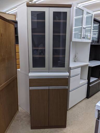 ☆NITORI☆ニトリ☆2面カップボード☆食器棚☆