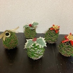 クリスマス雑貨　リースの画像