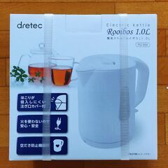 【未使用】ドリテック　電気ケトル