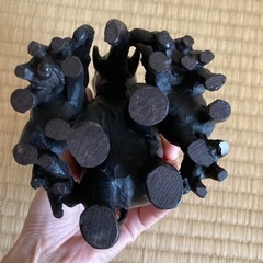 象の置物の画像