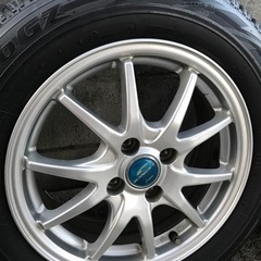 スタッドレス　185/65R15 ブリヂストン　軽量アルミ付きの画像