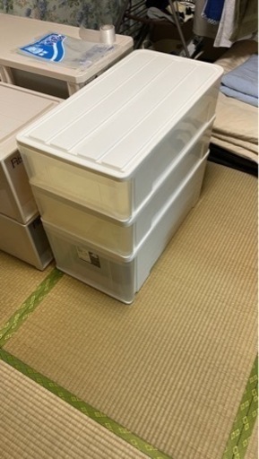 押入れケース5個、ビュートケース3段セット！