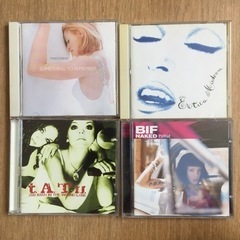 洋楽 マドンナ タトゥー BIF 洋楽女性アーティスト 4枚
