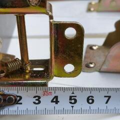 [配達無料][即日配達も可能？]DIY  テーブル脚の折り畳み用金具12個の画像