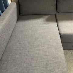 ソファー　IKEA グレー