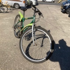 無料でどうぞ！MTB26インチ　21速ギヤ　ジャンクです