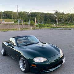値下げN Bロードスターに履いてました！！9J引っ張りタイヤ 