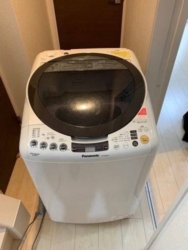 【決まりました】洗濯乾燥機　8kg パナソニック　NA-FR80H3