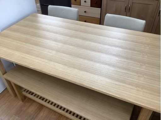 ベンチダイニングセット ACTUS 4点セット売ります！