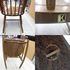 飛騨家具 ロッキングチェア キツツキ/キツツキマーク ウィンザーチェア