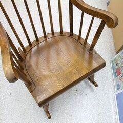 飛騨家具 ロッキングチェア キツツキ/キツツキマーク ウィンザーチェア