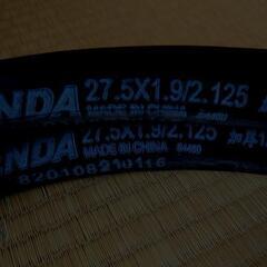 27.5/1.95チューブ