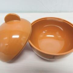 リラックマ☆ふた付きおわん①☆プラスチック製☆未使用品☆セール開催中です(^O^)！の画像