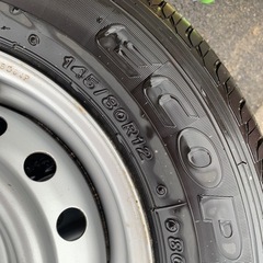 値下げ☆ブリヂストン　ECOPIa R680 145/80/R12の画像